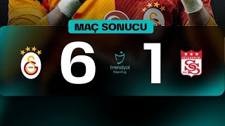 Galatasaray _sivassopr maç özeti