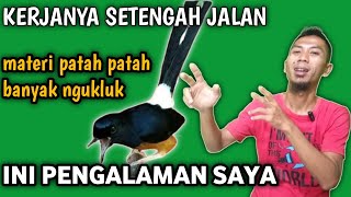 kerjanya cuman setengah kopling materi patah patah kebanyakan ngukluk kita belajar bareng