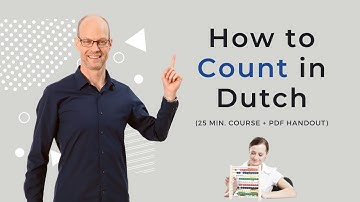 Quickly Learn: How to Count in Dutch