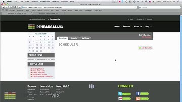 RehearsalMix.com: Adding Events.m4v