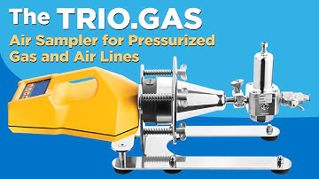 The TRIO.GAS™ Microbial Impact Air Sampler for Pressurized Gas and Air Lines