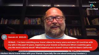 Saturday Night Travel Chat