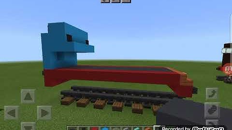 Thomas And Friends minecraft tutorial : Golden galaxy Thomas [part 1]