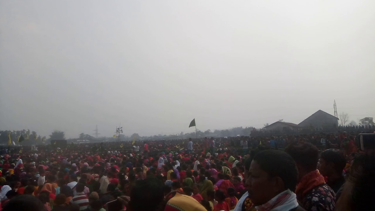 Boro tribals Mega welcome ceremony of BODOLAND TERRITORIAL REGION/jwi Boro harini