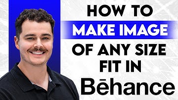 Hoe je een ontwerpafbeelding van elke gewenste grootte maakt die in je portfolio past op Behance ...