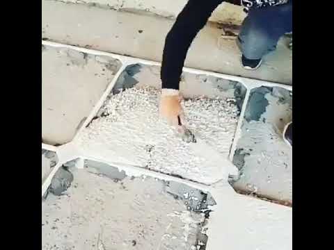 пол под мрамор своими руками