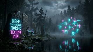 Deep Cyber-Shamanic Nordic Techno Mix | 1 Hour Forest Ritual (120 BPM)