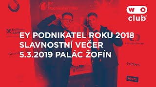 Děkovná řeč WOclub na předávání EY Podnikatel roku 2018 (seriál MOST!)