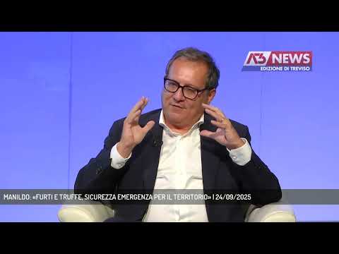 MANILDO: «FURTI E TRUFFE, SICUREZZA EMERGENZA PER IL TERRITORIO» | 24/09/2025