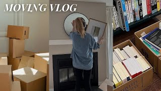 MOVING VLOG | packing up the house, decluttering & getting ready to move!