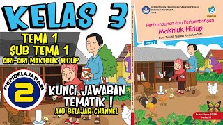 Materi dan jawaban pembelajaran tematik kelas 3 tema 1 sub 2