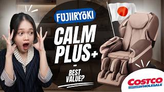 Fujiiryoki Calm Plus Review Costco s Made in Japan Massage Chair Full Flat Recline 4D Massage