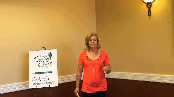 Theresa Tate - CFMA at Spring Creek 2014 Testimonial