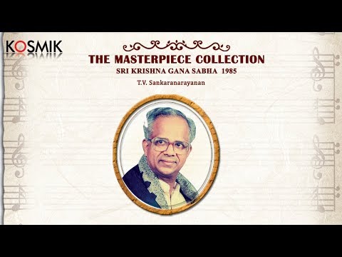 Masterpiece - Sri Krishna Gana Sabha 1985 - T.V. Sankaranarayanan