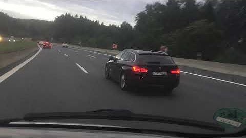 Những biển báo về tốc độ trên Autobahn ở Đức