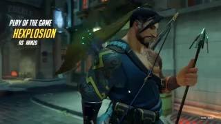 Overwatch: Hanzo ult quadruple kill