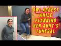 Woman Gets Drunk While Planning her Aunt's Funeral