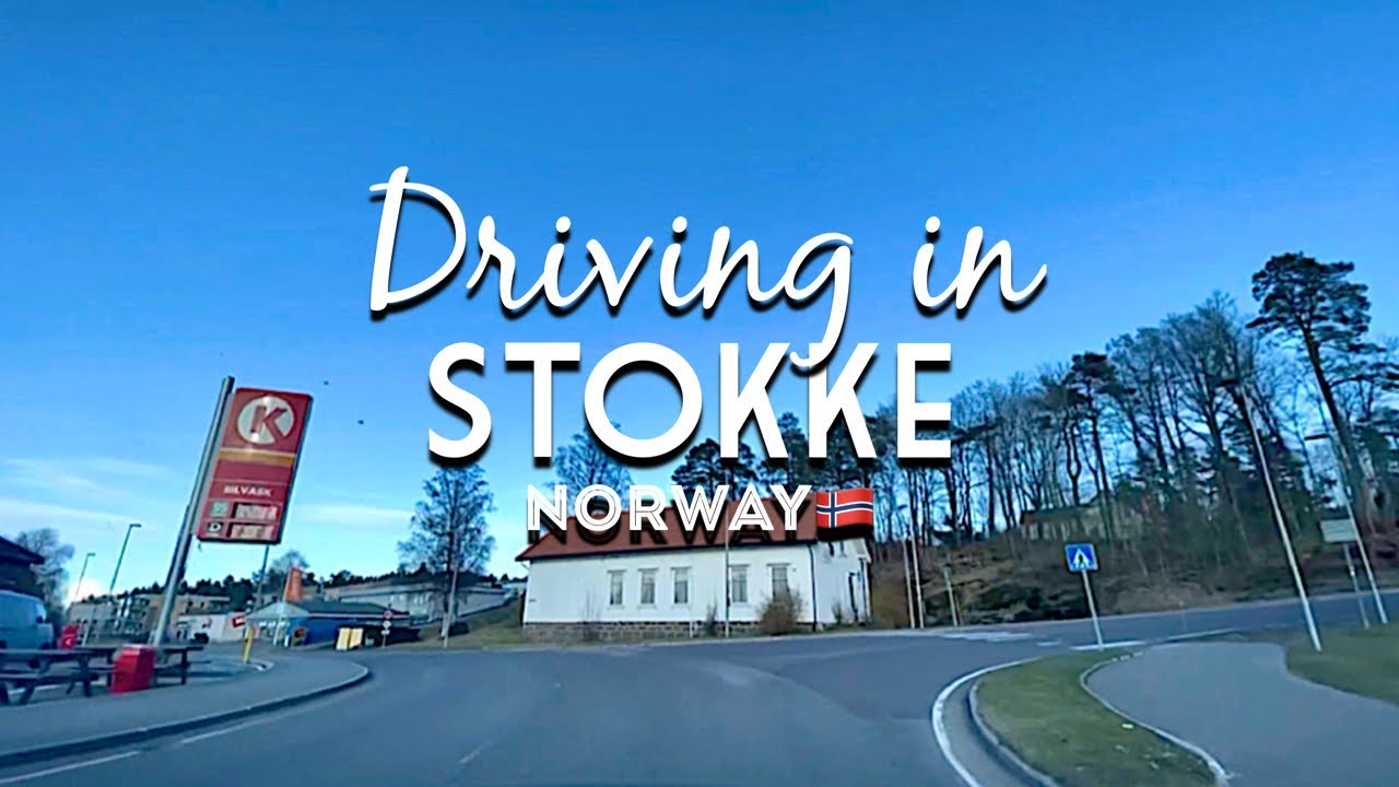 Stokke Town  in Sandefjord | Driving in Norway