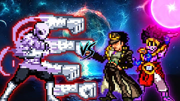 Jiren V2 OP (all form) (New) VS Jotaro Star Platinum Requiem OP in Jump Force Mugen😱