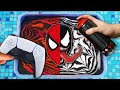 HYDRO Dipping PS5 CONTROLLER !! (PS5 Spider-Man VS Venom Custom) 🎨