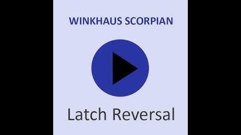 Winkhaus Latch & Deadbolt Latch Reversal