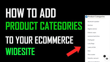 How To Add Product Categories to Your Ecommerce Website