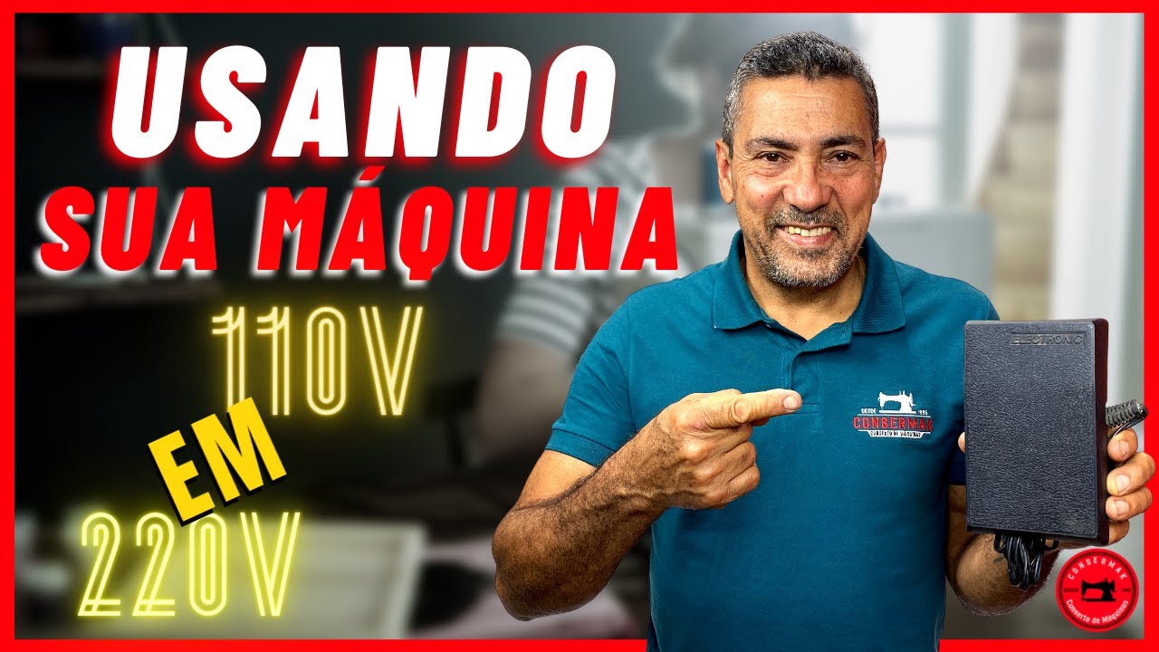 RELUGANDO A VELOCIDADE DO PEDAL | Transformando a Voltagem de 110 V para 220 V