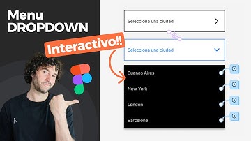 Menu Dropdown en Figma