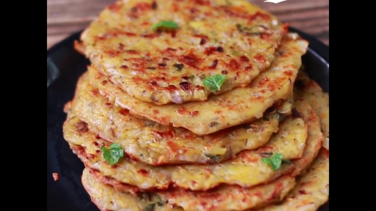 4 easy potato snacks recipes potato pancake potato wadges potato fritters - YouTube