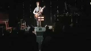 Video thumbnail of "Dan Wilson (Live) - Performing "Lullaby""