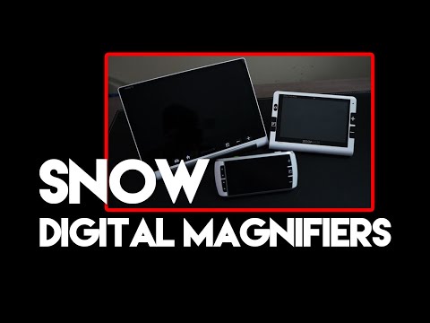 Video: Electronic Magnifiers: How To Choose A Digital Magnifier For The Visually Impaired? Bigger And Other Models