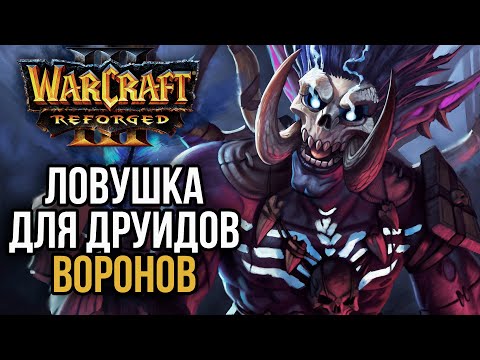 Видео: ЛОВУШКА ОТ ЗНАХАРЕЙ ДЛЯ ДРУИДОВ ВОРОНОВ в Warcraft 3 Reforged