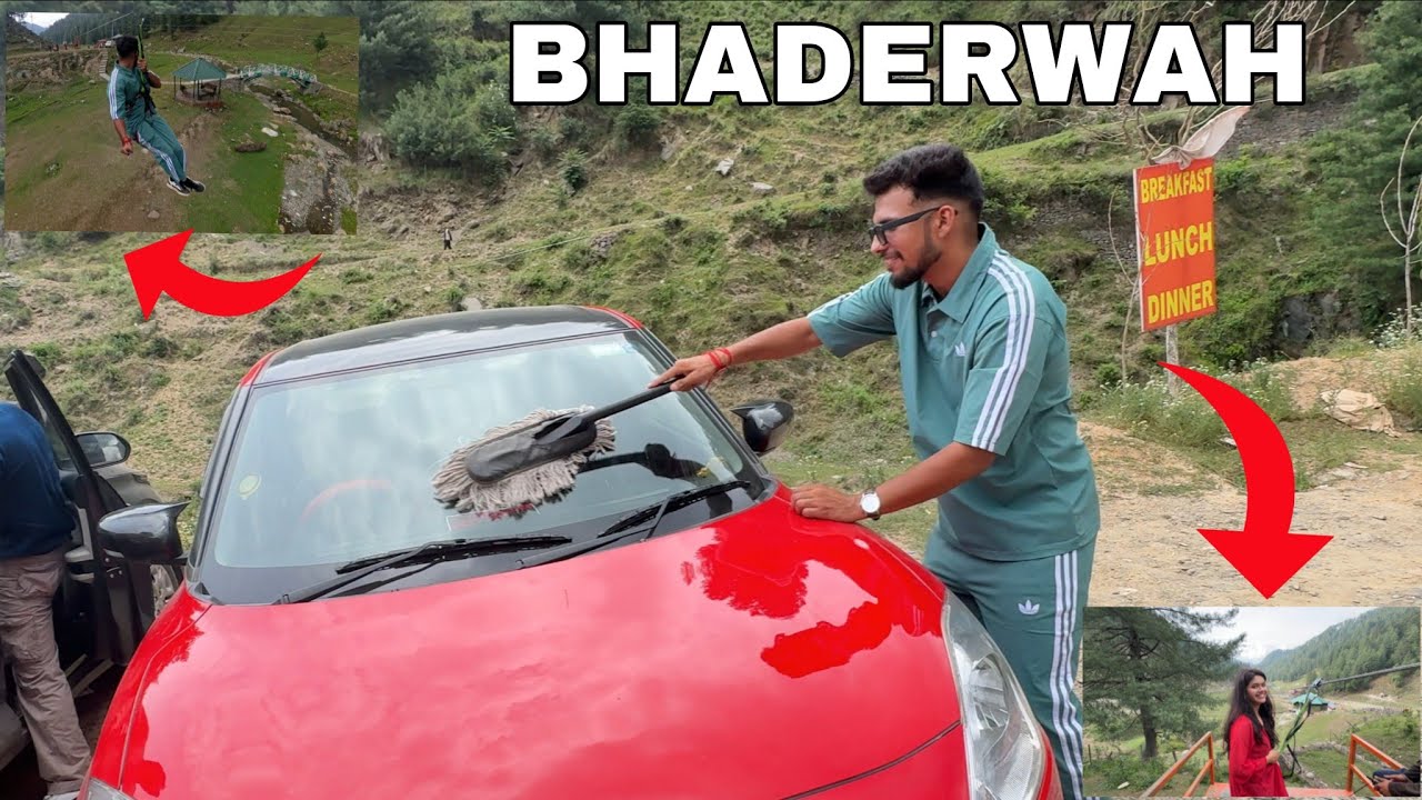 Bhaderwah k nazareee🥳😂||Zip line😱||Sahil Beyal Vlogs