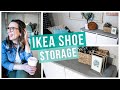 BUDGET FRIENDLY IKEA SHOE STORAGE HACK