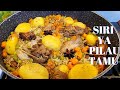 Pilau nyama tamu inapikwa hivi