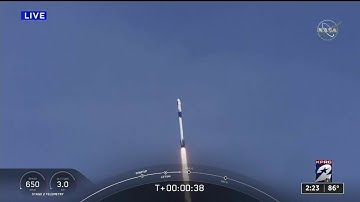 Watch: Astronauts successfully liftoff in historic SpaceX Demo 2 launch