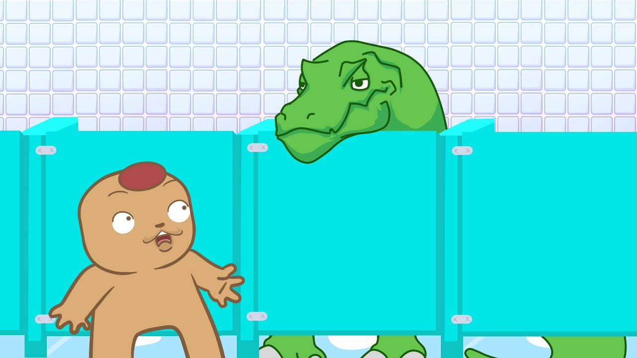 QUI A LACHÉ UN DINOSAURE DANS LES CHIOTTES ?