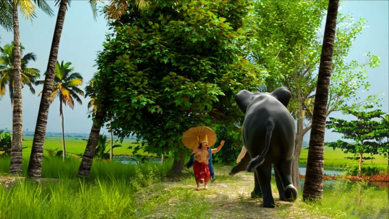 Onam Maveli Song  2022 Animated