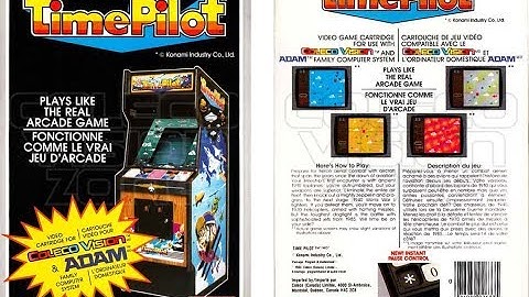 Time Pilot on the Colecovision