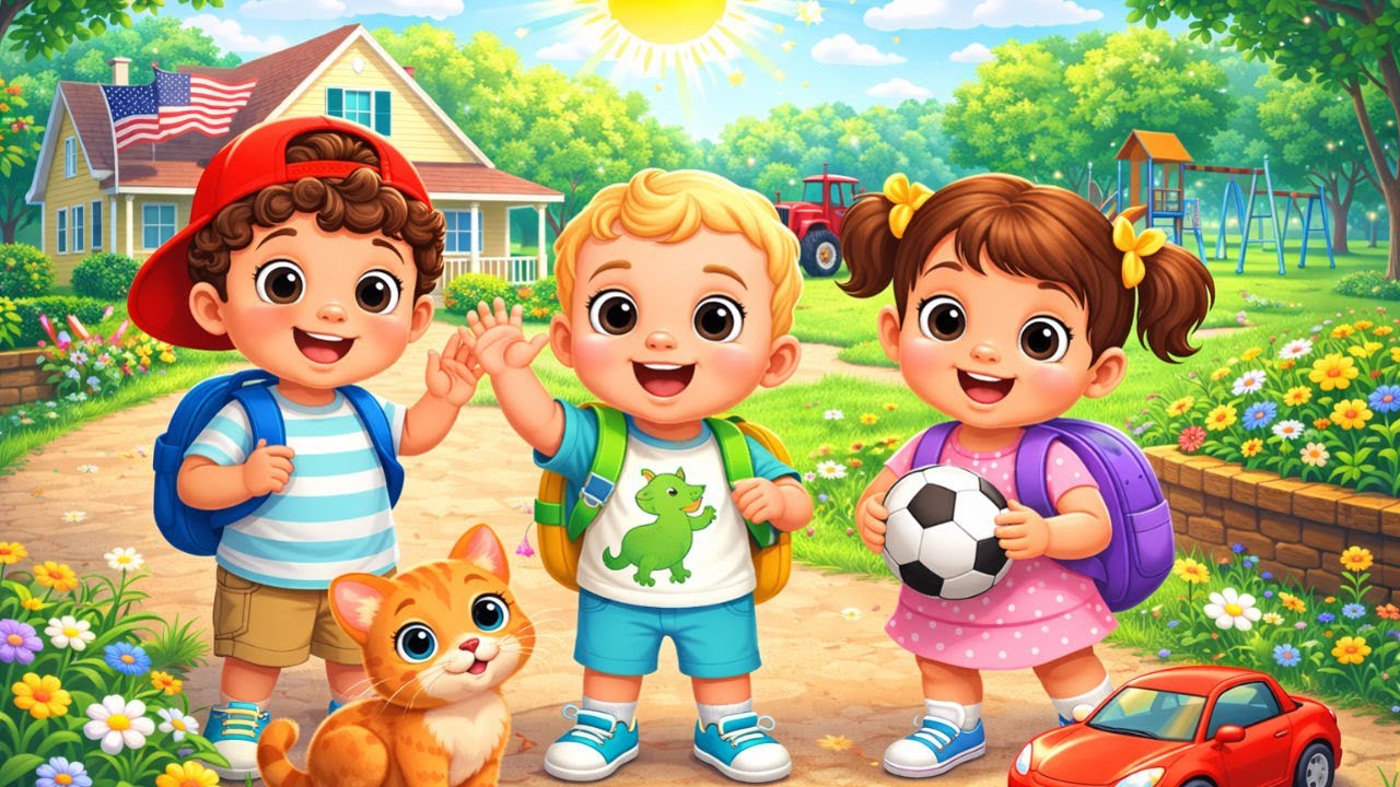 Good Morning A Fun Day from to Night – Kids’ Routine Song”