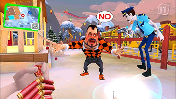 Dark Riddle 14.0.0 New Year CHAPTER 4🧨Mod All Skin. New Troll - Neighbor Player | Part 26