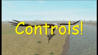 All Eagle controls + fishing tutorial (Roblox - Testing A)