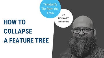 SOLIDWORKS TUTORIAL: How to collapse a feature tree