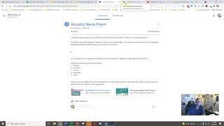 Acrostic Name Poem