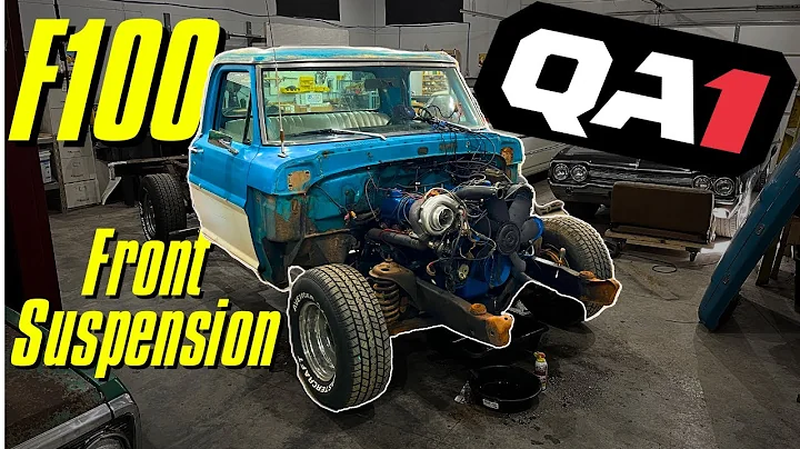 F100 Gets MODERN SUSPENSION & BRAKES! New sponsorship!