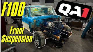 F100 Gets MODERN SUSPENSION & BRAKES! New sponsorship!