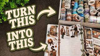 FUN Journaltale Unboxing: I Turned This Haul Into a Dutch Door Journal Spread!