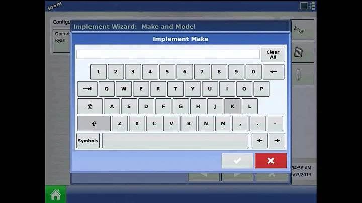 Creating a Hydraulic Seed Rate configuration on the Ag Leader® Integra/Versa display