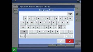 Creating a Hydraulic Seed Rate configuration on the Ag Leader® Integra/Versa display