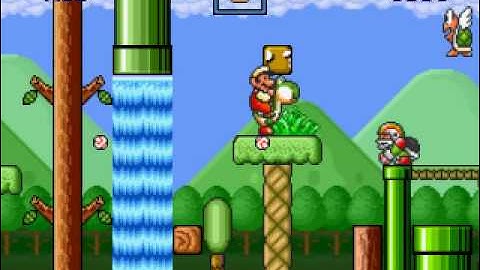 Super Mario Flash 3 Custom Level: Dawn Plateau (Tag w/ Jacobcamo)